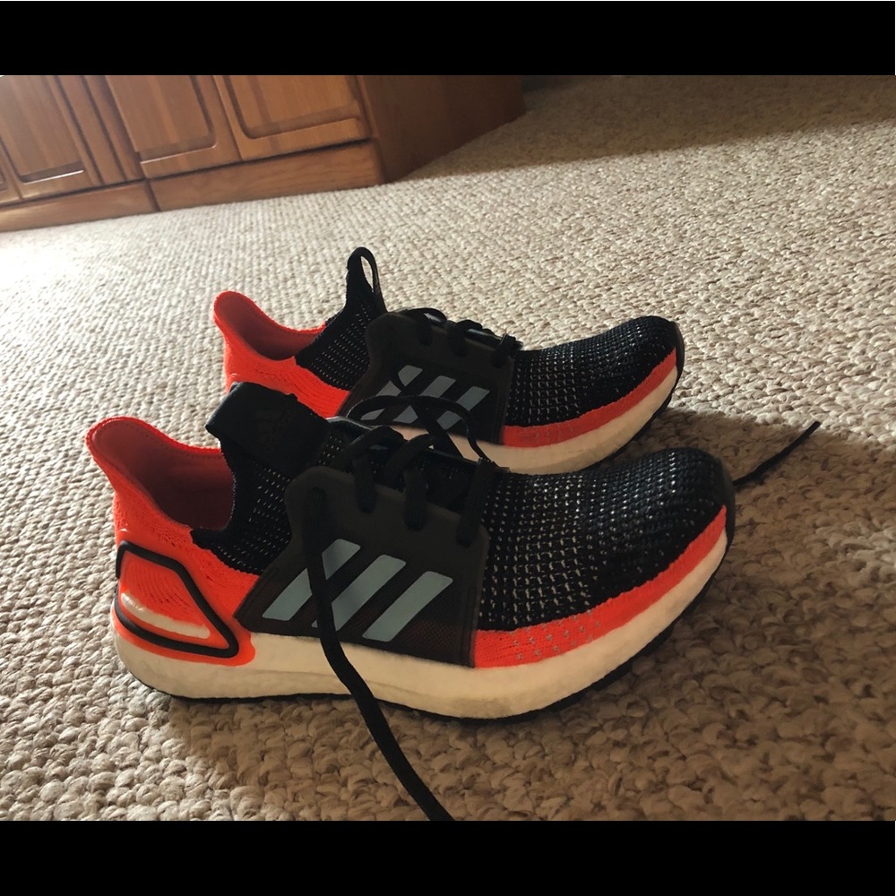 Adidas Ultraboost 19 workout shoes!